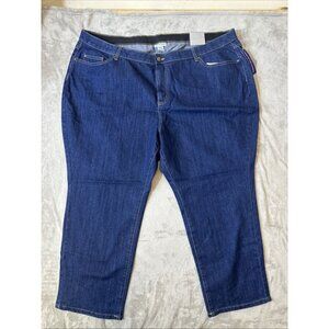 Catherines The Universal Jean Women’s 28WP Dark Wash Stretch Denim Jeans